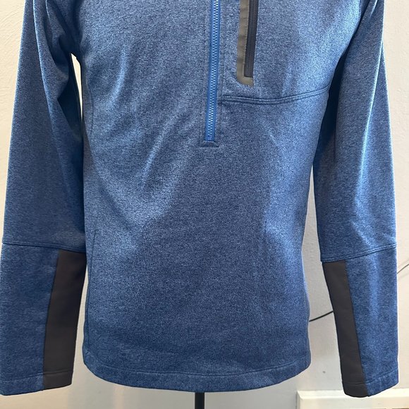 The North Face Men's Canyonlands Tall Fleece Half Zip Pullover Blue Size Small - Picture 3 of 16